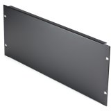 StarTech.com 4U Blank Panel voor 19 inch Rack Rack Mount Blanking Panel voor Server Racks/Serverkasten/Patchkasten 4RU Rack Filler Panel/Spacer/Afdekplaat Staal
