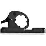 StarTech.com 100 Zelfklevende Kabelmanagement Clips, 5.5mm, Zwart, Netwerk/Ethernet/Bureau/Computer Kabelbeheer, Klevende Kabelhouders, Zelfklevende Klem, Nylon, UL/94V-2 Brandklasse