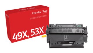 Everyday Zwart Toner compatibel met HP 49X 53X (Q5949X/ Q7553X), High capacity