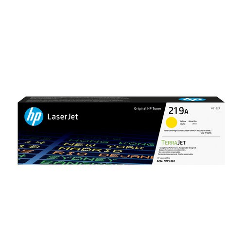 HP 219A originele gele LaserJet-tonercartridge