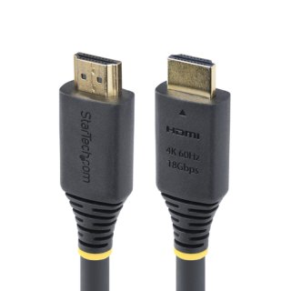 StarTech.com 5m Premium Gecertificeerde High Speed HDMI Kabel, 4K 60Hz/1440p 144Hz, HDR10/HDCP 2.2/ARC, 18Gbps, UHD HDMI 2.0 Kabel voor TV/Monitor/Display, TPE Mantel