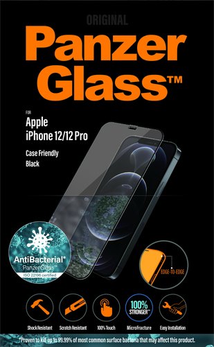 PanzerGlass ® Screen Protector iPhone 12 | 12 Pro | Edge-to-Edge Doorzichtige schermbeschermer Apple 1 stuk(s)