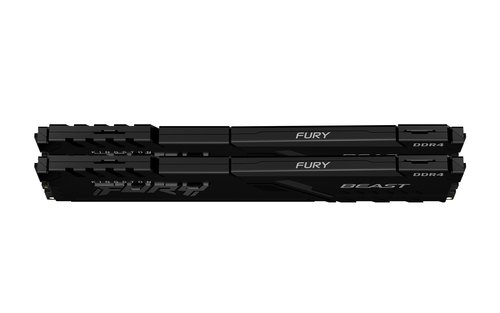 Kingston Technology FURY Beast 16GB 3200MT/s DDR4 CL16 DIMM (Kit van 2) Black
