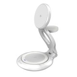 j5create Qi2 3-in-1 magnetisch opvouwbaar draadloos oplaadstation