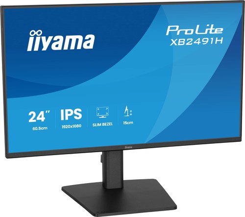 iiyama ProLite XB2491H-B1 computer monitor 60,5 cm (23.8") 1920 x 1080 Pixels Full HD LCD Zwart