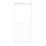 PanzerGlass CARE™ by ® Urban Combat Case Transparent w. White Qi Samsung Galaxy Z Flip7 | Z Flip8 mobiele telefoon behuizingen Hoes Transparant