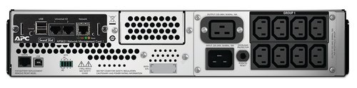 APC Smart-UPS SMT2200RMI2UNC - 8x C13, 1x C19, USB, Rackmount 2U, NMC, 2200VA