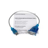 StarTech.com 1-Port USB-naar-RS232 DB9 Seriële Adapterkabel - M/M