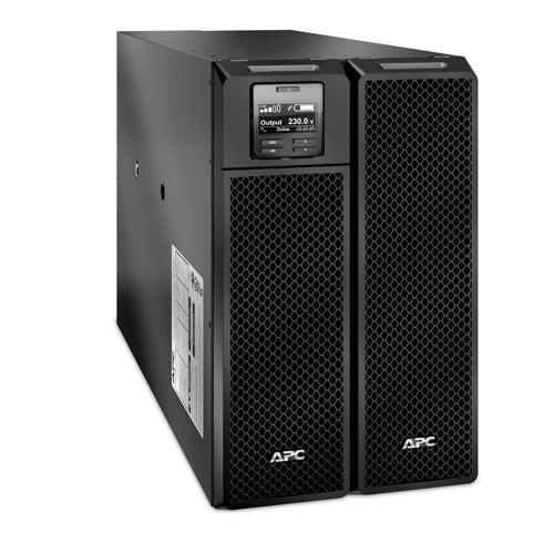 APC Smart-UPS On-Line SRT8KXLI - 8kW/VA, 6x C13, 4x C19, hardwire 1 fase uitgang, Embedded NMC, tower