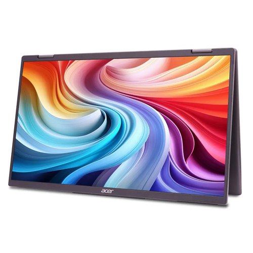 Acer PD163Qbmiuux computer monitor 39,6 cm (15.6") 1920 x 1080 Pixels Double Full HD LED Grijs