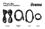 iiyama ProLite XB2797QSU-B1 computer monitor 68,6 cm (27") 2560 x 1440 Pixels Quad HD LED Zwart