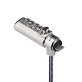 StarTech.com Dun K-Slot Compatibel Laptop Kabelslot, 1,5m Laptop Beveiligingskabel, Anti-Diefstal Slot voor Laptop/Notebook, Snijbestendige Kabel, 4-Cijferslot