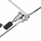 StarTech.com 25-Pack Universeel Laptop Kabelslot 2m, Security Kabel met Gedeelde Sleutel, Compatibel met Noble Wedge&reg;/Nano/K-Slot, Antidiefstal Snijbestendige Kabel