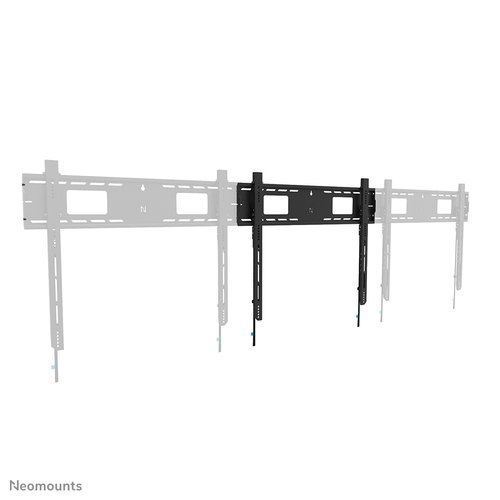 Neomounts WL30-750BL18 Heavy duty muurbeugel 55-98" - vlak - vergrendelbaar - snelle installatie - TÜV
