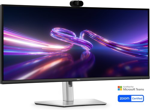 DELL Pro P P3426WEV computer monitor 86,6 cm (34.1") 3440 x 1440 Pixels Wide Quad HD LCD Zwart, Zilver