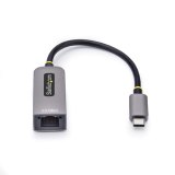 StarTech.com 2.5GbE USB-C naar Ethernet Adapter, NBASE-T NIC, USB 3.0 Type-C 2.5/1G Multi Speed Netwerk, Thunderbolt Compatibel, Windows & Mac