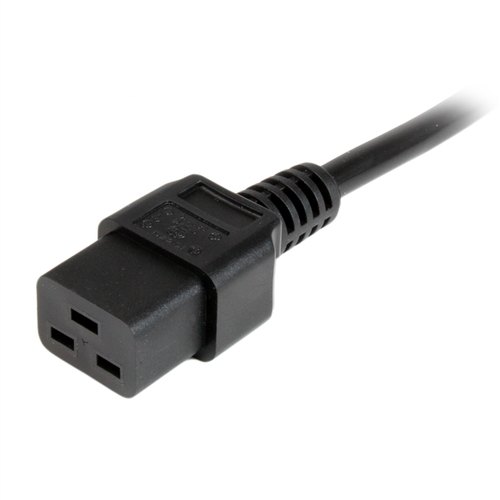StarTech.com PXTUKC192M electriciteitssnoer Zwart 2 m BS 1363 C19 stekker