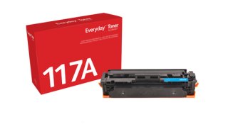 Everyday Cyaan Toner compatibel met HP 117A (W2071A), Standaard capaciteit