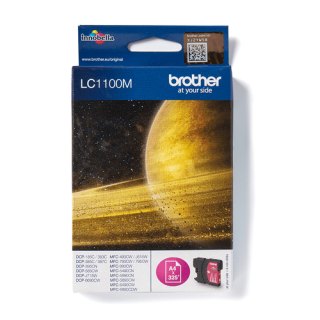 Brother LC1100M inktcartridge 1 stuk(s) Origineel Magenta