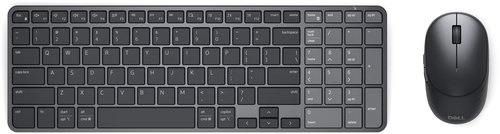 DELL Pro 7 KM746 toetsenbord Inclusief muis Universeel RF-draadloos + Bluetooth AZERTY Belgisch Grafiet