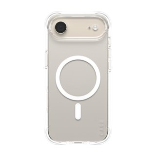 PanzerGlass CARE™ by ® Samba Case Transparent w. White MagSafe iPhone Air mobiele telefoon behuizingen Hoes Transparant