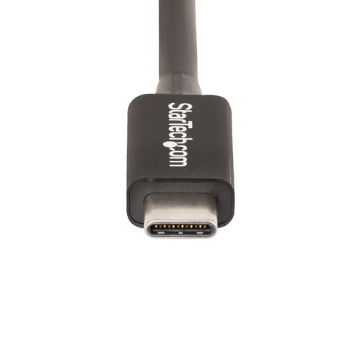 StarTech.com 50cm Thunderbolt 4 Kabel, 40Gbps, 100W PD, 4K/8K Video, Intel-Certified Thunderbolt Kabel, Compatibel met USB4/Thunderbolt 3/USB 3.2/USB Type-C/DisplayPort