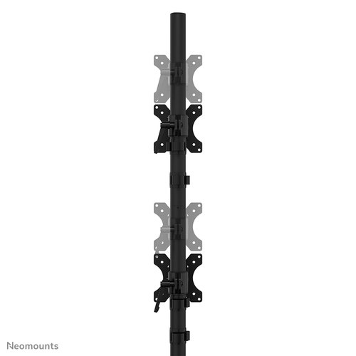 Neomounts DS45-600BL2V Monitorstandaard voor twee schermen 10-32"
