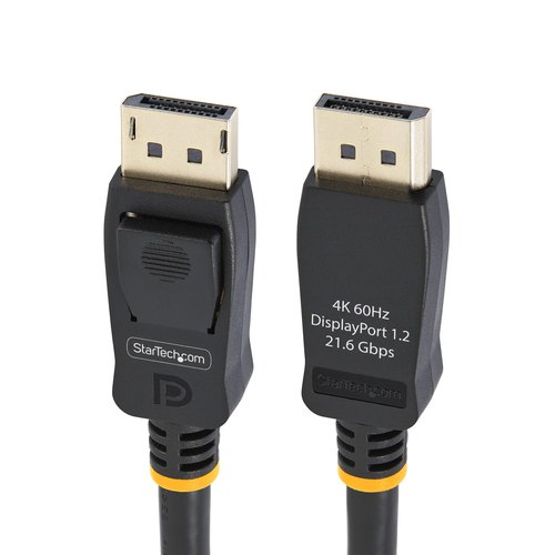 StarTech.com 2m VESA Gecertificeerde DisplayPort Kabel, 10 Pack, DisplayPort 1.2 Kabel met Vergrendeling, 4K 60Hz UHD, DP naar DP Kabel voor Monitor, Vergrendelbare DP Connectors