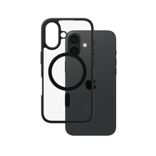 PanzerGlass CARE™ by ® Urban Combat Case Transparent & MagSafe iPhone 16 mobiele telefoon behuizingen Hoes Zwart