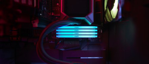 Kingston Technology FURY Beast 32GB 3200MT/s DDR4 CL16 DIMM (Sets van 2) RGB