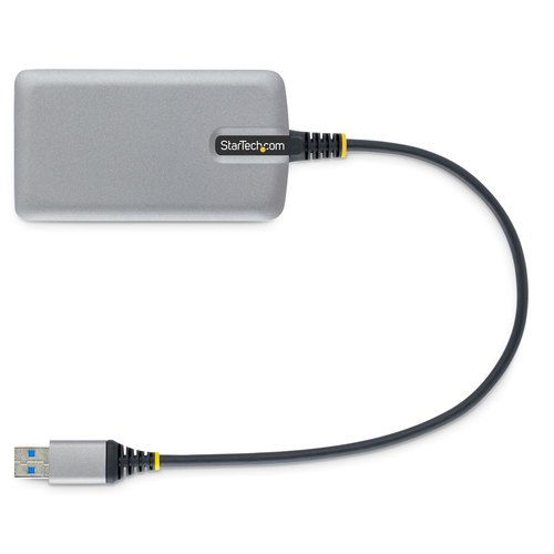 StarTech.com 4-Port USB Hub, USB 3.0 5Gbps, Bus Powered USB-A naar 4x USB-A Hub met Optionele Extra Power Input, Compacte Desktop/Laptop USB Hub, 30cm Kabel, USB 3.0 Expansion Hub
