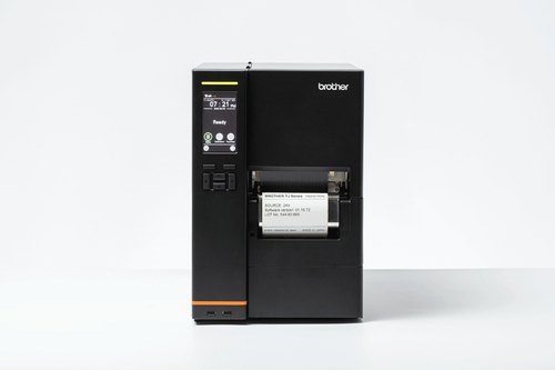 Brother TJ4522TN labelprinter Direct thermisch/Thermische overdracht 300 x 300 DPI 305 mm/sec Bedraad Ethernet LAN