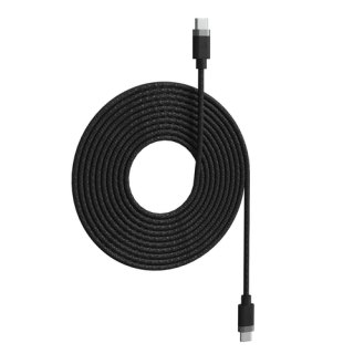 mophie USB-C Cable with USB-C Connector USB-kabel USB 2.0 3 m USB C Zwart