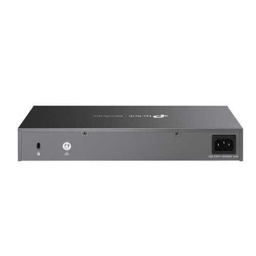 TP-Link Omada ER7412-M2 bedrade router 2.5 Gigabit Ethernet, Gigabit Ethernet Zwart