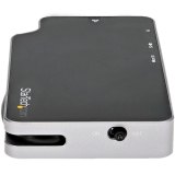 StarTech.com USB C Multiport Adapter, USB-C naar 4K HDMI of VGA Video met 100W Power Delivery Passthrough, 2 Port 10Gbps USB Hub, MicroSD, GbE, USB 3.1 Type-C Mini/Travel Dock