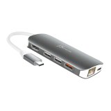 j5create JCD383-N USB-C™ 9-in-1 Multi Adapter