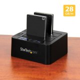 StarTech.com Standalone USB 3.1 Hard Drive Cloner, Dual Bay HDD/SSD Kloner/Copier, 10Gbps USB naar SATA III HDD/SSD Docking Station, Harde Schijf Duplicator Dock, Hard Disk Copy
