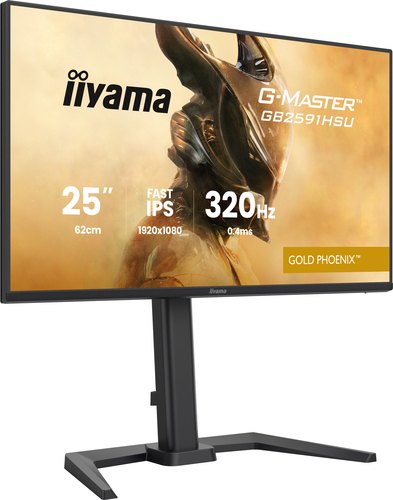 iiyama G-MASTER GB2591HSU-B1 computer monitor 62,2 cm (24.5") 1920 x 1080 Pixels Full HD LED Zwart