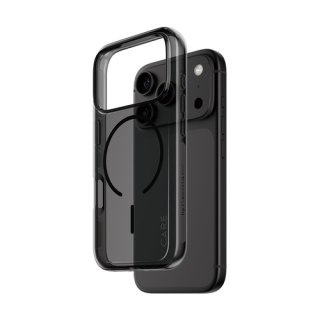 PanzerGlass CARE™ by ® Urban Explorer Case Smokey w. Black MagSafe iPhone 18 Pro | 17 Pro mobiele telefoon behuizingen Hoes Zwart