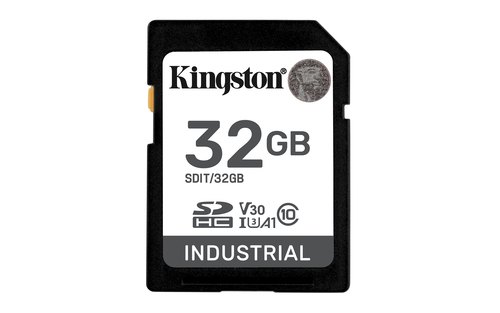 Kingston Technology 32G SDHC Industrial pSLC