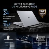 ASUS ExpertBook Ultra B9406CAA-TH0873X Copilot+ PC Intel Core Ultra 7 356H Laptop 35,6 cm (14") Touchscreen WQXGA+ 32 GB LPDDR5x-SDRAM 1 TB SSD Wi-Fi 7 (802.11be) Windows 11 Pro Grijs AZERTY Belgisch