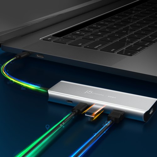 j5create JCD401-N USB4™ Dual 4K Multi-Port Hub