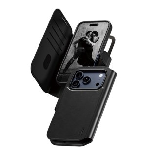 PanzerGlass CARE™ by ® Tango 2-in-1 Wallet Case w. MagSafe iPhone 17 Pro mobiele telefoon behuizingen Hoes Zwart