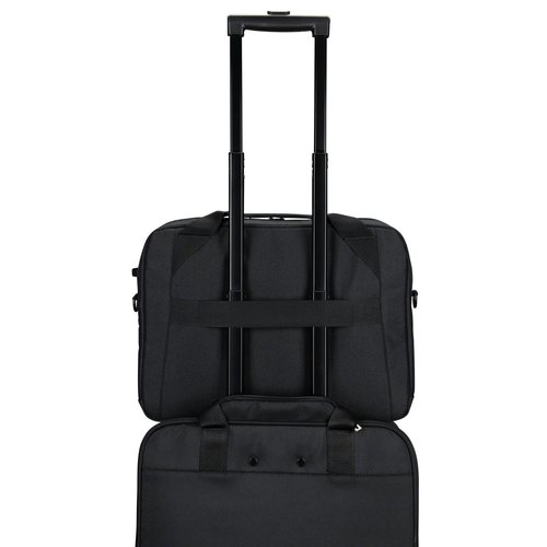 Targus EcoSmart 40,6 cm (16") Aktetas Zwart, Rood