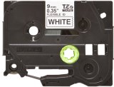 Brother TZE-FX221 labelprinter-tape Zwart op wit