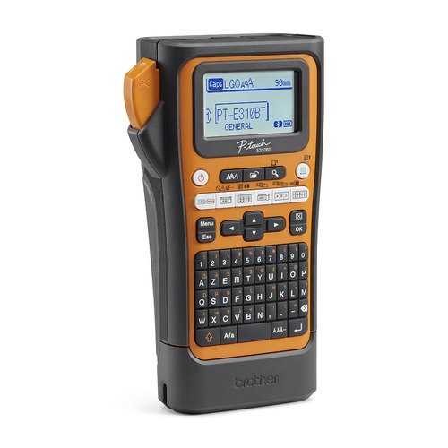 Brother PT-E310BTVP labelprinter Thermo transfer 180 x 180 DPI 20 mm/sec Bedraad en draadloos HSE/TZe Bluetooth QWERTY