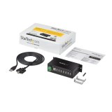 StarTech.com Monteerbare robuuste industriële 7-poort USB-hub