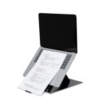 R-Go Tools Tablet- en laptopstandaard R-Go Riser Duo, geschikt voor 10-22 inch scherm, zwart