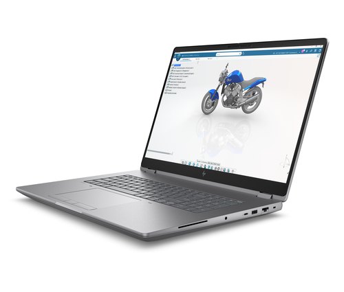 HP ZBook Fury G1i Wolf Pro Security Edition - Data Science Intel Core Ultra 7 255HX Mobiel werkstation 45,7 cm (18") WQXGA 64 GB DDR5-SDRAM 1 TB SSD NVIDIA RTX PRO 3000 Blackwell Wi-Fi 7 (802.11be) Windows 11 Pro AI Workstation, AI PC Zilver