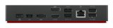 Lenovo ThinkPad Universal USB-C Dock Bedraad USB 3.2 Gen 1 (3.1 Gen 1) Type-C Zwart